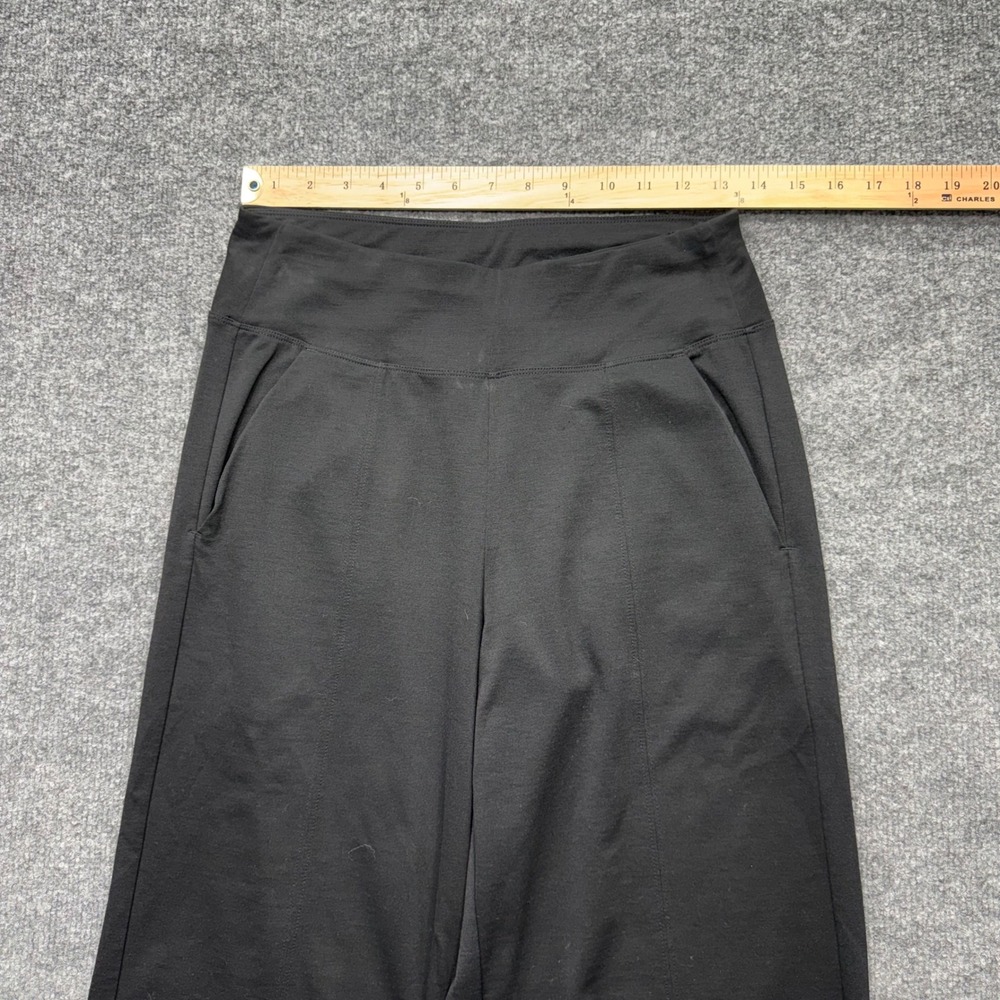 Athleta Womens Black Tencel Blend Wide Leg Seam Detail Pants XS RN 54023 - Picture 5 of 9